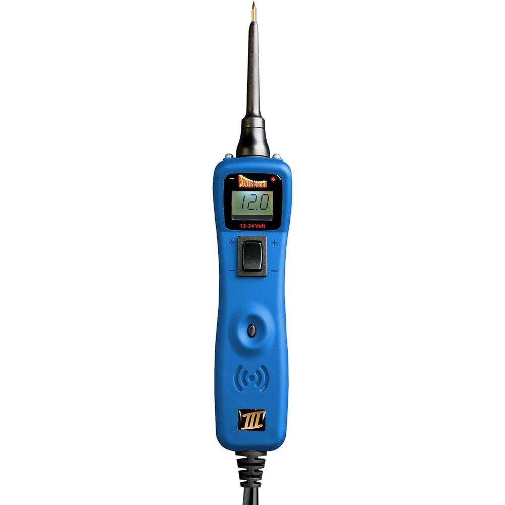 Power Probe III w/Case & Acc - Blue (PP319FTCBLU) [Car Automotive Diagnostic Test Tool, Digital Volt Meter, AC/DC Current Resistance, Circuit Tester]