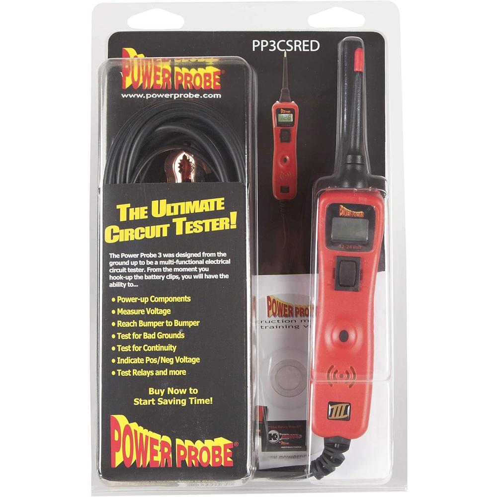 Power Probe PP3CSRED PP3 - CLAM SHELL, RED