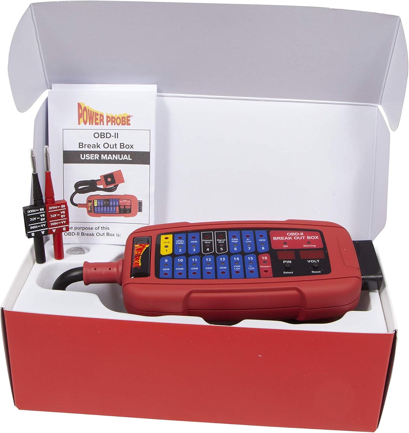 Power Probe PPECB OBD II Breakout Testing Box