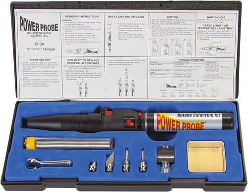 Power Probe PPSK Butane Powered Soldering Kit - MPR Tools & Equipment