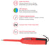 Power Probe PPTACT1CS The Probe 12v Test Light with Haptic Feedback