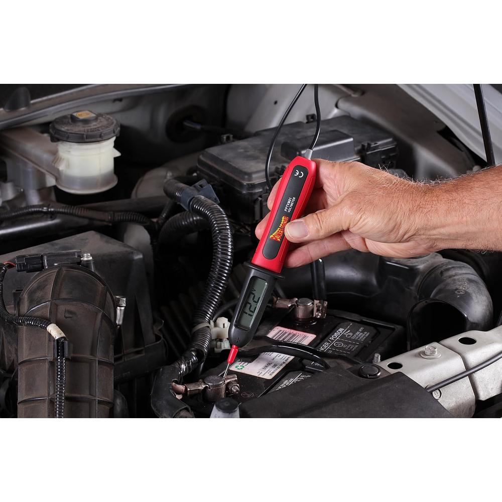 Power Probe PPTVM01 RED DC Volt Meter