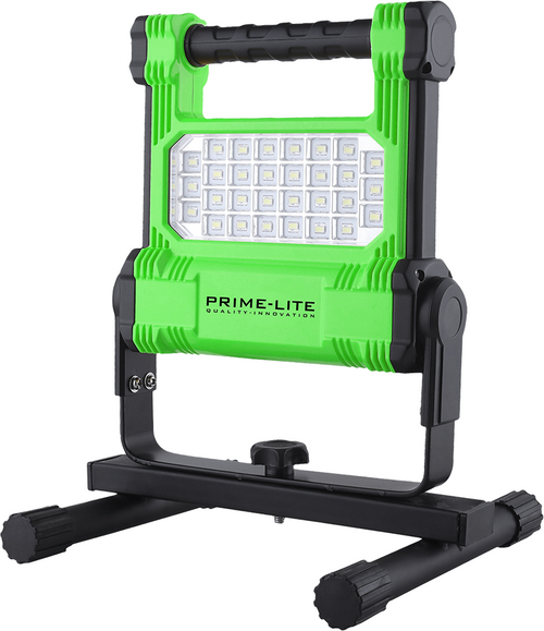 Primeline Tools (Prime Lite) 613 30 Smd Floodlight W/Base Stand 1000 Lumens - MPR Tools & Equipment