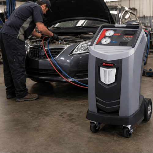 Robinair 34788NI Premier R-134A Machine de récupération, de recyclage et de recharge de réfrigérant Gris