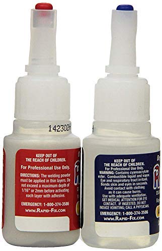 Rapid Fix 7121100 Dual Adhesive System, 25 mL - MPR Tools & Equipment