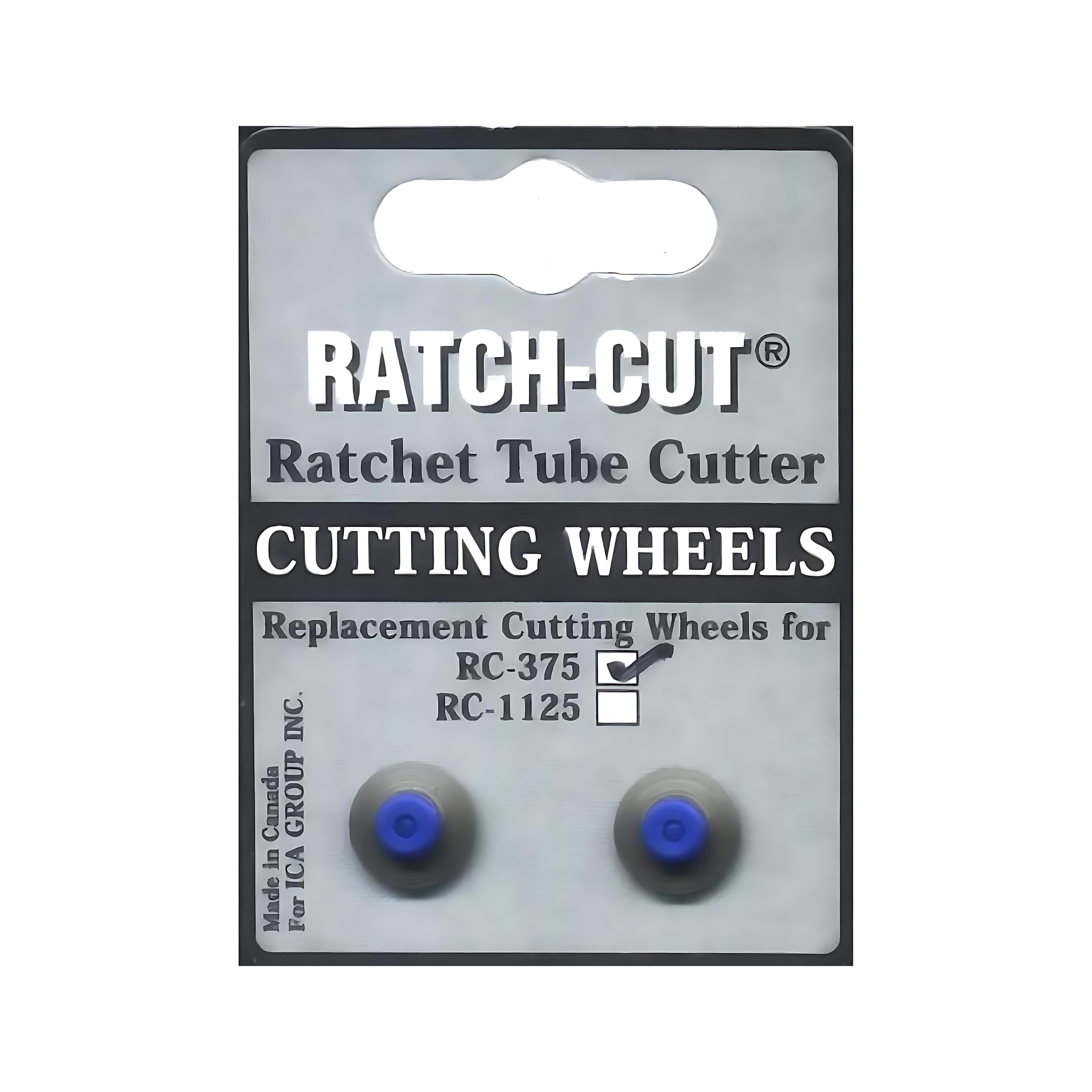 Ratch-Cut RC375-7C ROUES DE SECOURS POUR SÉRIE RC375 JEU DE 2