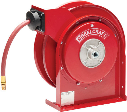 Reelcraft 4435 OLP 1/4" X 35 FT. PREMIUM DUTY HOSE REEL, 300 PSI, 1/4" NPT(M) X 3/8" NPT(F) - MPR Tools & Equipment