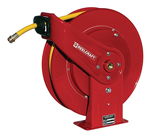 Reelcraft 7850 OLPSW57 1/2 in. x 50 ft. Premium Duty Garden Hose Reel - MPR Tools & Equipment