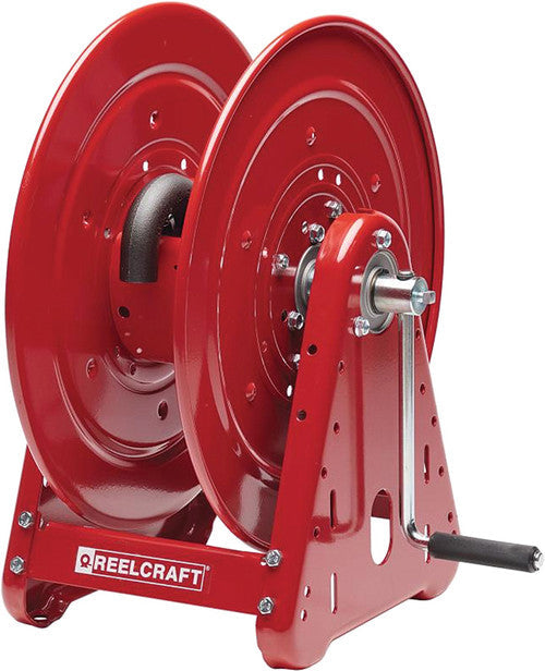 Reelcraft CA33106 L 3/4" x 50 Ft. Premium Duty Hand Crank Hose Reel (Hose Not Included), 1" NPTF Inlet/Outlet, 1000 PSI - MPR Tools & Equipment