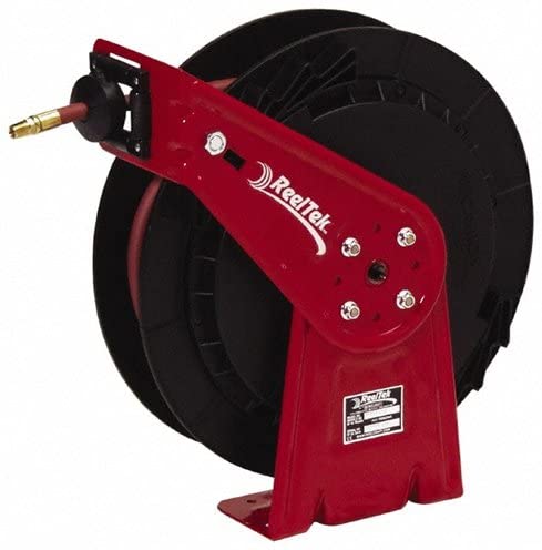 Reelcraft RT850-OLP - Medium Duty Spring Retractable Reel - Air. Water Reel. 3/4 in Hose ID. 300 psi Pressure. 50 ft Hose Length - MPR Tools & Equipment