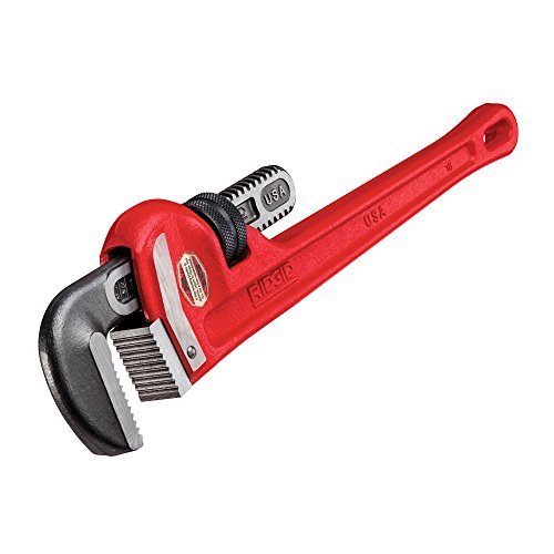 Ridgid 31025 Model 18 Heavy-Duty Straight Pipe Wrench, 18" Plumbing Wrench - MPR Tools & Equipment