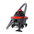 Ridgid 62698 6-Gallon NXT Wet/Dry Vac RT0600 with hose and utility nozzle on white background