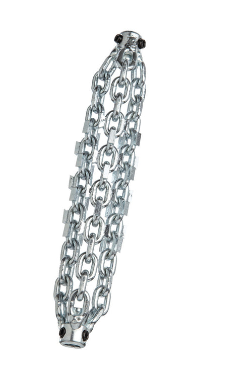 Ridgid 64318 Flexshaft Chain Knocker For Pipe Wall Cleaning, K9-204, 4" (100 mm), 3 Chain, Carbide Tip - MPR Tools & Equipment