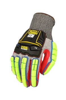 Ringers Gloves 065T-10 Nitrile Dipped Impact Protection Gloves - Large - MPR Tools & Equipment