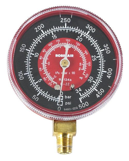 Robinair 11795 Press Ga-Psi/Bar/R-22/R-134,Fahrenheit - MPR Tools & Equipment