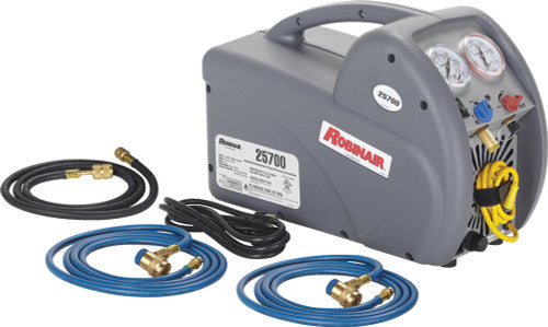 Robinair 25700 Contaminated Refrigerant Recovery Machine for R-1234YF & R-134A A/C Systems - MPR Tools & Equipment