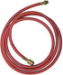 Robinair 63096 96" Red Enviro-Guard Hose, 14mm x 1/2" Acme Fittings for R-134A - MPR Tools & Equipment