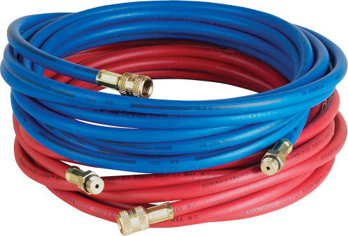 Robinair 64240 240" RED/BLUE HOSE SET, R-134A - MPR Tools & Equipment