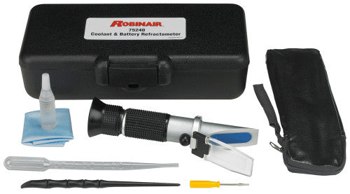 Robinair 75240 Coolant/Bat Refractometer (F'HT) - MPR Tools & Equipment