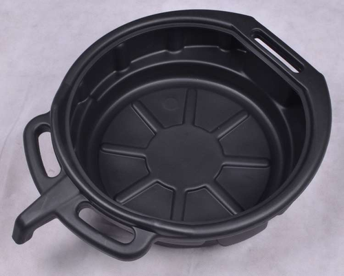 Rodac EHW76 15L Black Utility Drain Pan - MPR Tools & Equipment