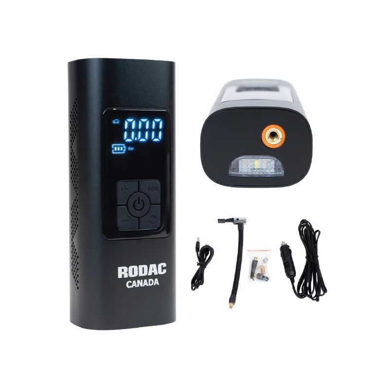 Rodac RD25413 Portable Digital Tire Inflator - MPR Tools & Equipment