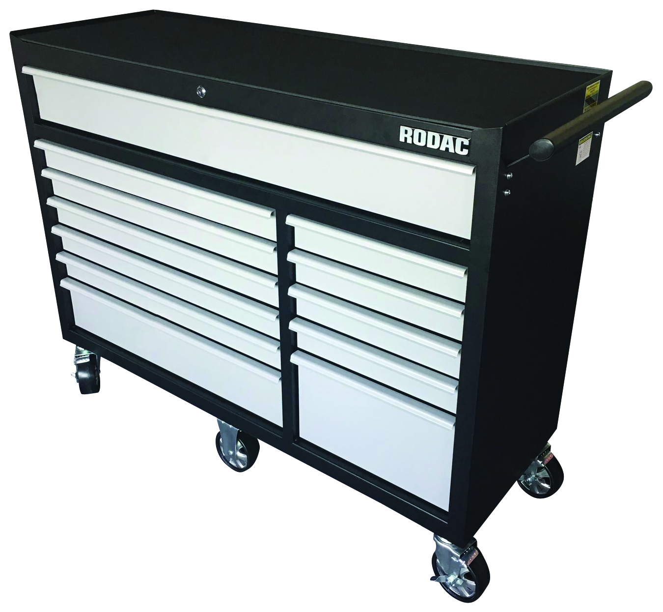 Rodac RD521121S Roller Cabinet 12-Drawer 51"X18"X34" Rodac - MPR Tools & Equipment