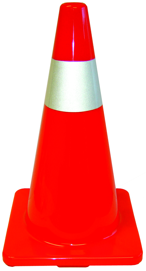 Rodac RDCONE28 28" Orange Safety Cone - MPR Tools & Equipment