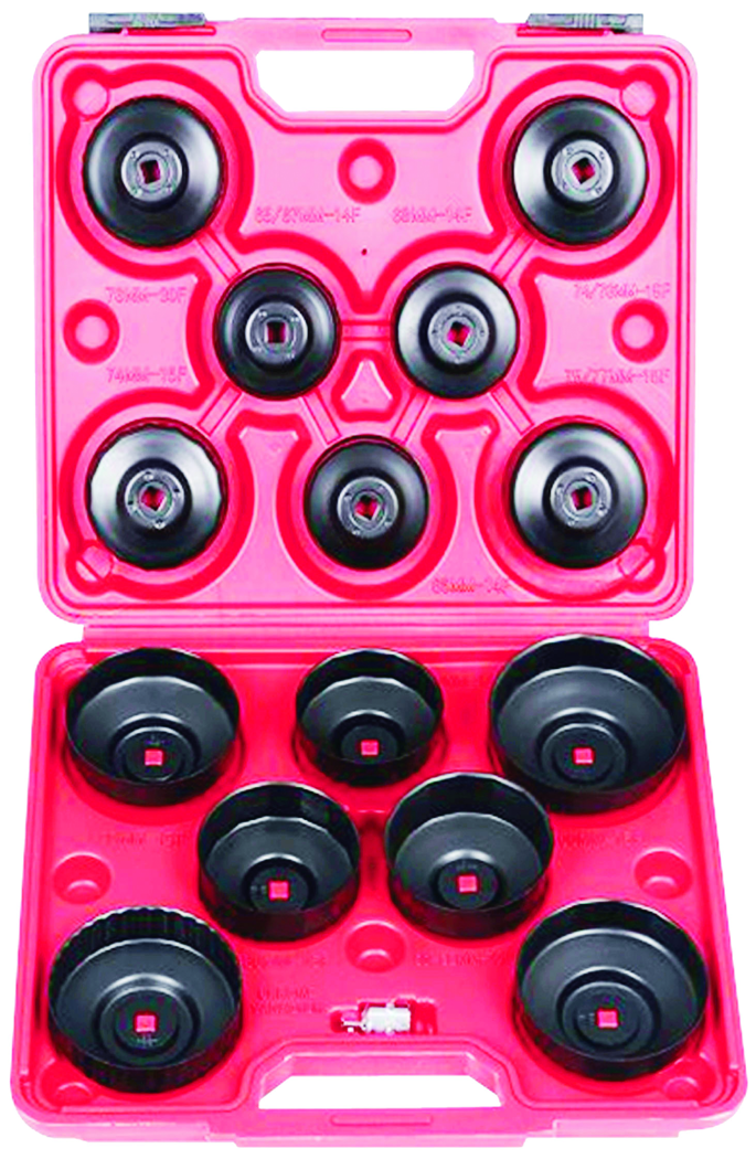 Rodac RDCOW15 15Pc Cup Type Oil Wrench Set - MPR Tools & Equipment