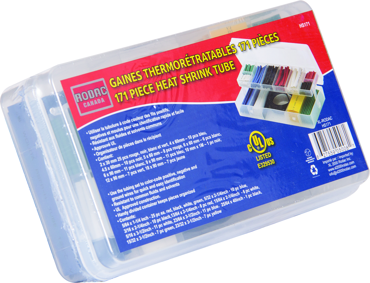 Rodac RDHS171 171Pc Tube Colorcoded - MPR Tools & Equipment