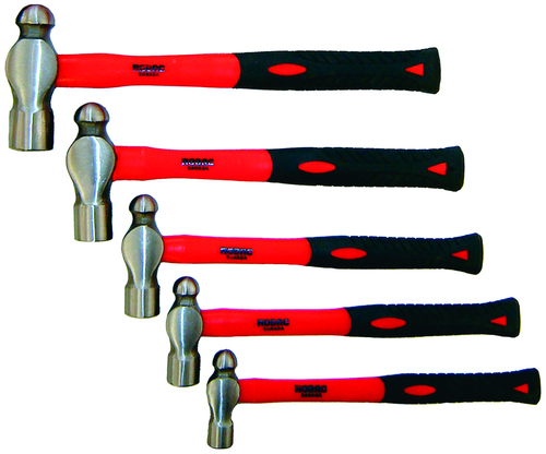 Rodac RDMM695K 5 Pcs Mech.Fiber Handle Hammer - MPR Tools & Equipment