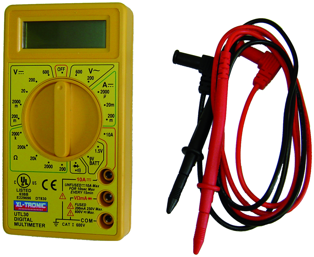 Rodac RDUTL30 Digital Multimeter - MPR Tools & Equipment