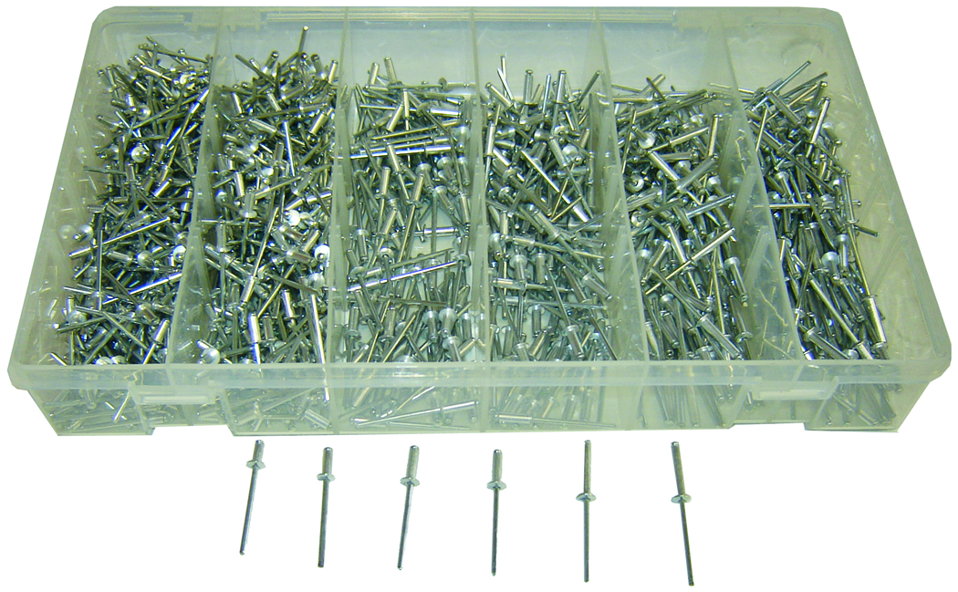 Rodac RDXA1000 Ass Rivets 1000Pcs - MPR Tools & Equipment