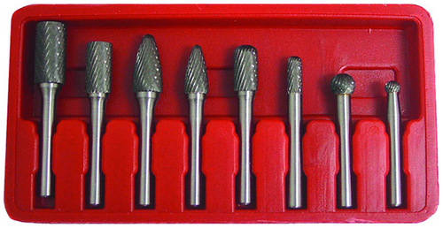 Rodac RDXL35133 8Pc Carbide Burs Set - MPR Tools & Equipment