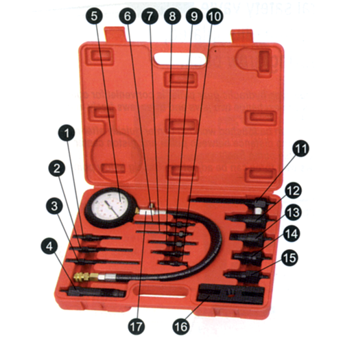 Rodac TRHSA1020B Cylind.Press.Meter For Diesel - MPR Tools & Equipment