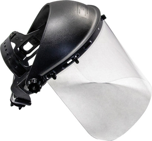 SAS Safety 5140 STANDARD FACE SHIELD - CLEAR LENS - MPR Tools & Equipment