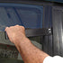 Hand demonstrating use of Access Tools SOHJ Super One Hand Jack Tool on vehicle door