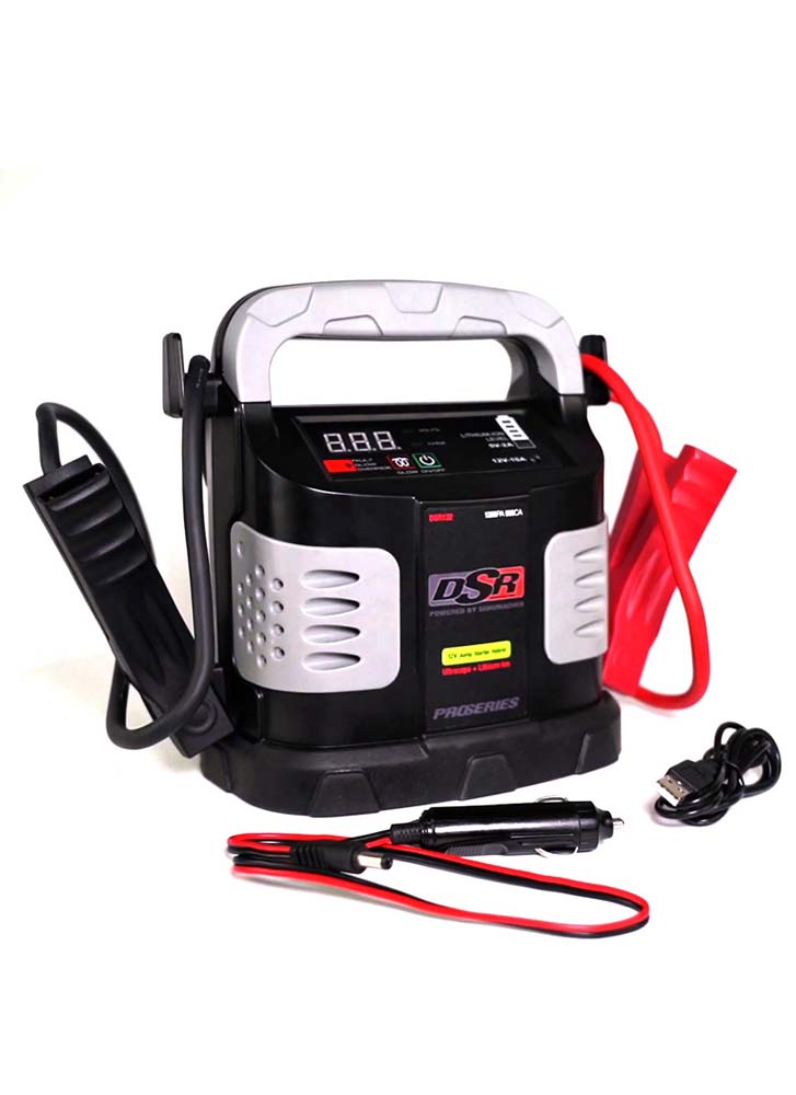 Schumacher Electric DSR132 12V 1200 Peak Amp Ultracapacitor/Lithium Ion Hybrid Jump Starter - MPR Tools & Equipment