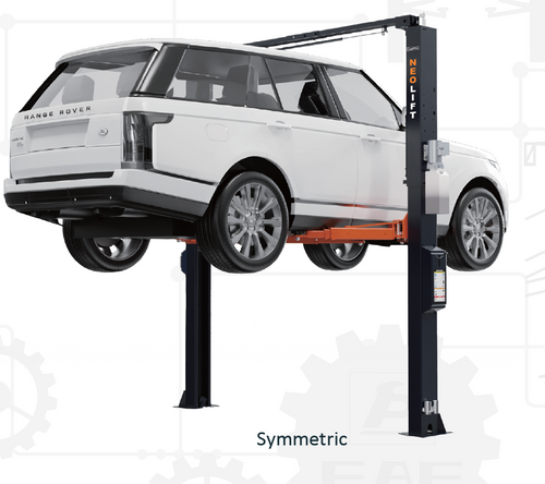 NeoLift NL12 Single-Side Manual Release Two-Post Lift