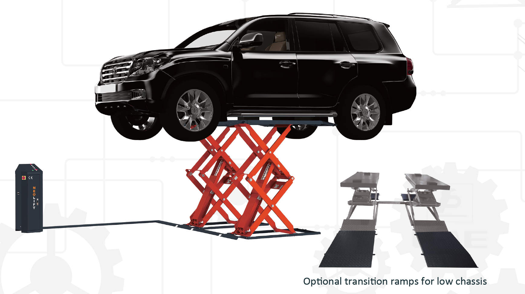 NeoLift NL40-FR Full Rise Scissor Lift