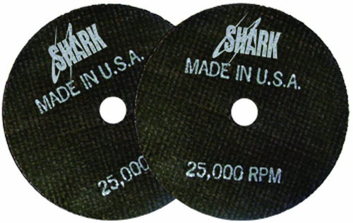 Shark Industries 12700 3" by 1/32" by 3/8" 10-Pack Double Reinforced Cut-off Wheels - MPR Tools & Equipment