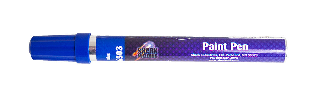 Shark Industries 16503 Paint Pens (Blue) - MPR Tools & Equipment