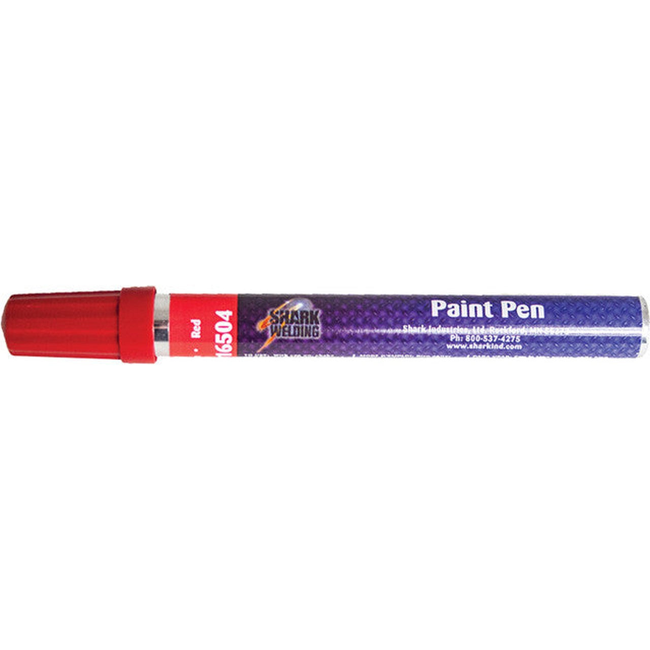 Shark Industries 16504 Paint Pen (Red) - MPR Tools & Equipment