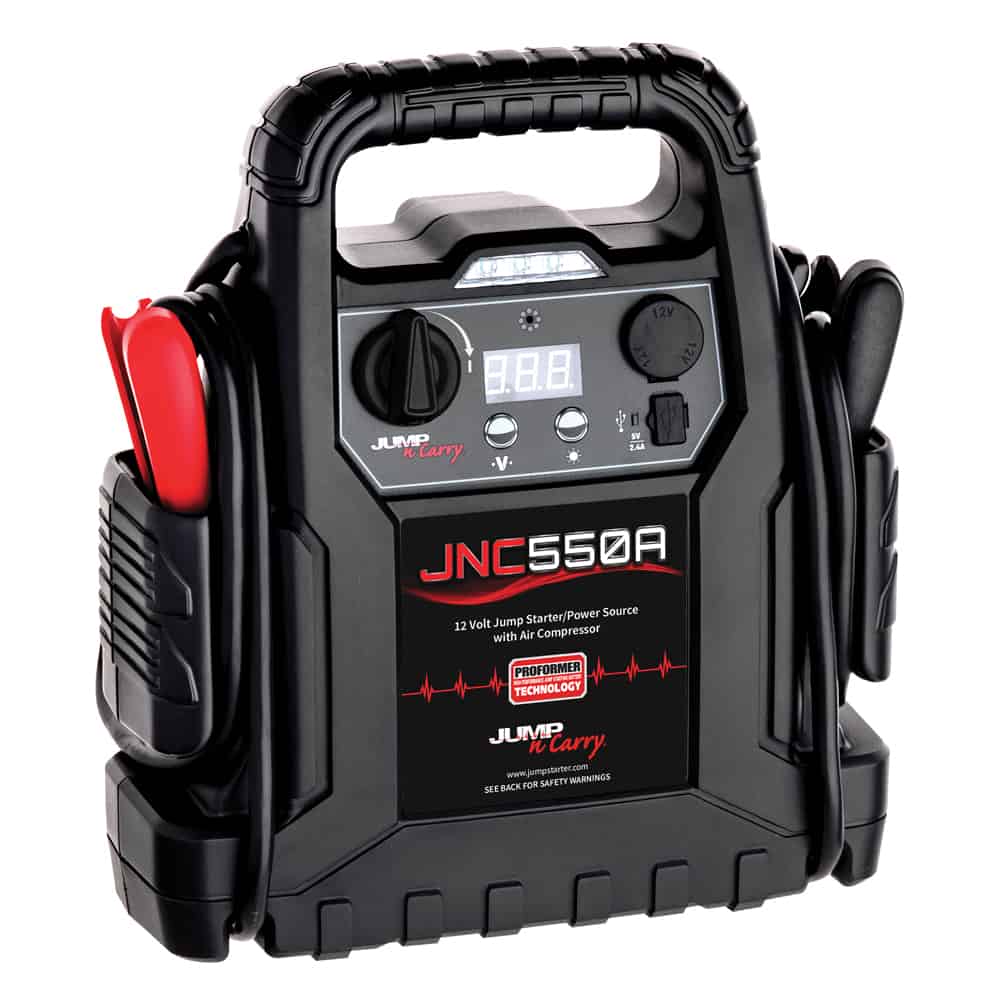 Solar (Clore Automotive) JNC550A 1100 Peak Amp 12V Jump Starter W/ Air System - MPR Tools & Equipment