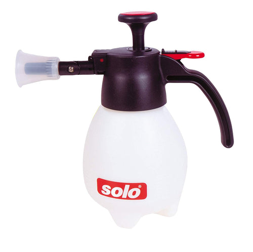 Solo 418 One-Hand Pressure Sprayer. 1-Liter. Ergonomic Grip for Gardening. Fertilizing. Cleaning & General Use Spraying - MPR Tools & Equipment