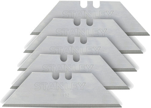 Stanley Tools 11-921 1992 2.4" (62MM) HEAVY-DUTY UTILITY BLADES (PACK OF 5), COMPATIBLE WITH MOST STANDARD UTILITY KNIVES - MPR Tools & Equipment