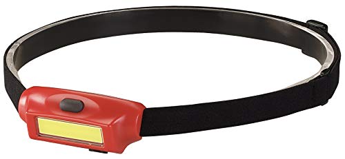 Streamlight 61705 Bandit 180-Lumen Rechargeable LED Headlamp With USB Cord, Hat Clip & Elastic Headstrap, White LED, RED - MPR Tools & Equipment