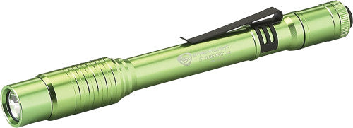 Streamlight 66144 6" LONG STYLUS PRO USB RECHARGEABLE PENLIGHT, 350/90 LUMENS, USB CHARGE CORD, GREEN - MPR Tools & Equipment