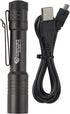 Streamlight 66320 MacroStream USB 500-Lumen Rechargeable Compact Flashlight with Wrist Lanyard, Hat Clip and USB Cord, Black - MPR Tools & Equipment