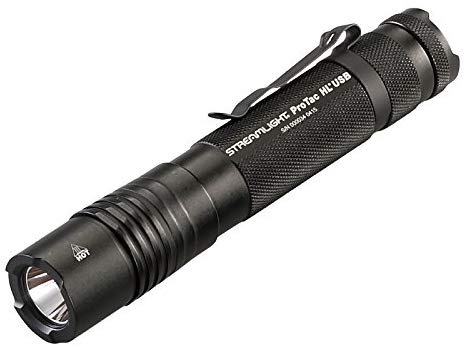 Streamlight 88052 ProTac HL USB 850 Lumen Professional Tactical Flashlight with High/Low/Strobe - MPR Tools & Equipment