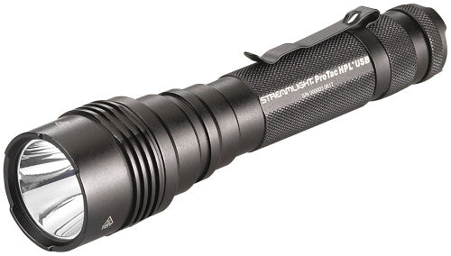 Streamlight 88078 PROTAC HPL USB RECHARGEABLE TACTICAL LIGHT, 1000/400/65 LUMENS, 120VAC/12VDC, HOLSTER - MPR Tools & Equipment